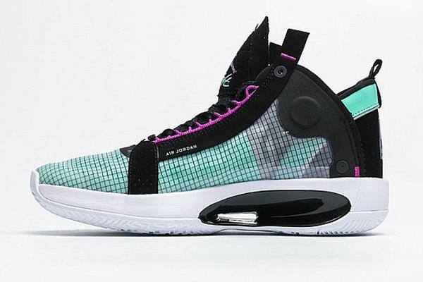 Air Jordan 34 未來概念輕量化籃球鞋綠黑- Air Jordan台灣官方網站