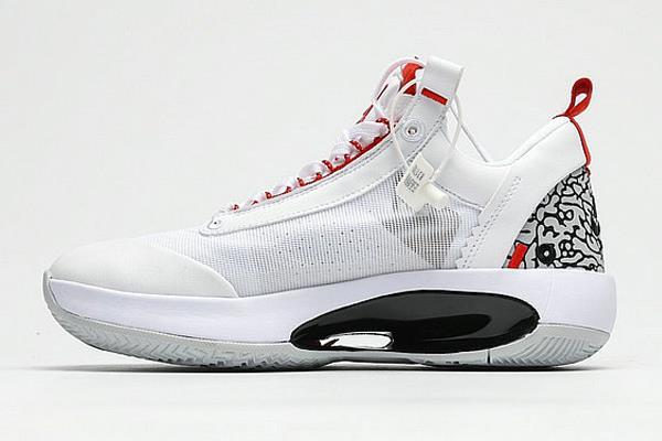 Air Jordan 34 未來概念輕量化籃球鞋白紅- Air Jordan台灣官方網站