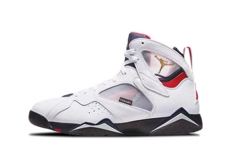 Air Jordan 7 Retro 大巴黎籃球鞋白红- Air Jordan台灣官方網站